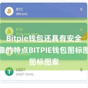 Bitpie钱包还具有安全可靠的特点BITPIE钱包图标图案